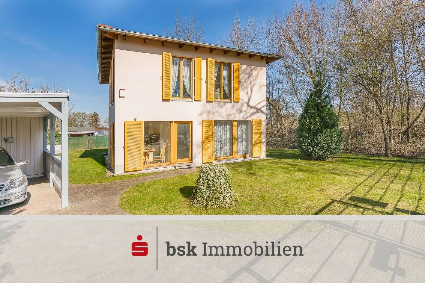 Hinteransicht - Einfamilienhaus in 13156 Berlin mit 106m² kaufen