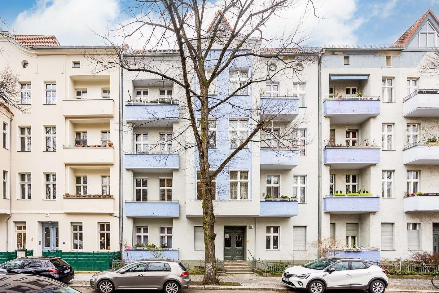 Vorderansicht - Erdgeschosswohnung in 12103 Berlin mit 45m² als Kapitalanlage kaufen