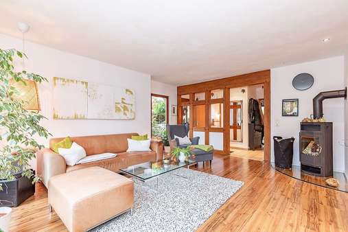 Wohnzimmer  - Doppelhaushälfte in 12305 Berlin mit 125m² kaufen