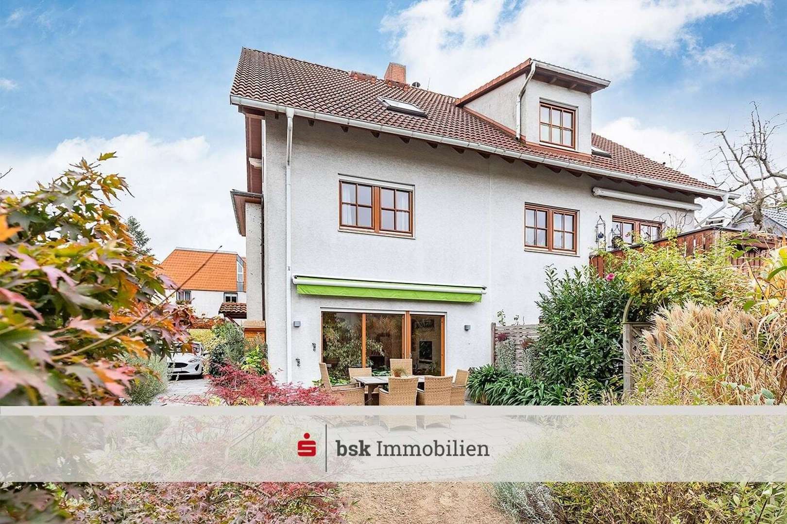 Gartenansicht  - Doppelhaushälfte in 12305 Berlin mit 125m² kaufen