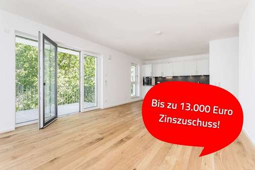 Wohn- & Küchenbereich - Etagenwohnung in 15711 Königs Wusterhausen mit 104m² kaufen