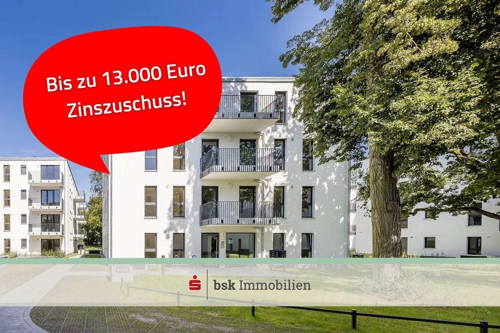 Außenansicht Eingang - Etagenwohnung in 15711 Königs Wusterhausen mit 104m² kaufen