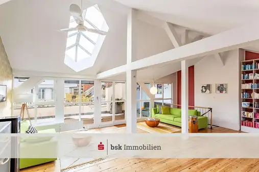Stilvolle Maisonette mit Dachterrasse direkt am Landwehrkanal!