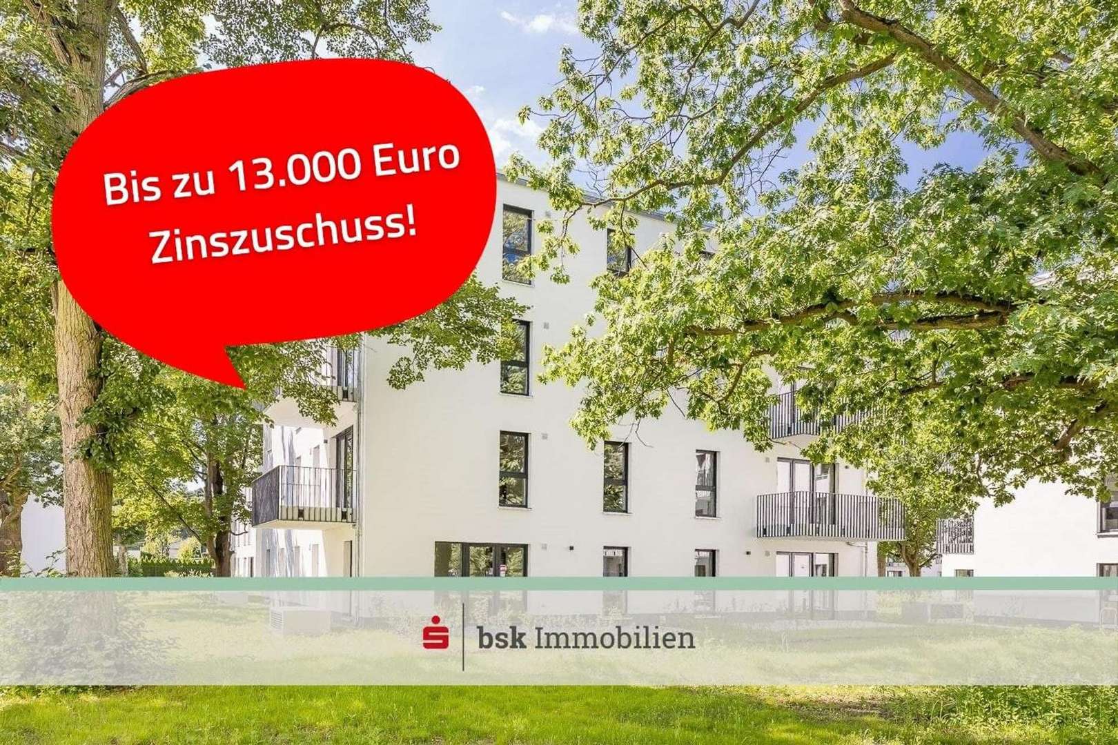Außenansicht Terrasse - Etagenwohnung in 15711 Königs Wusterhausen mit 60m² kaufen