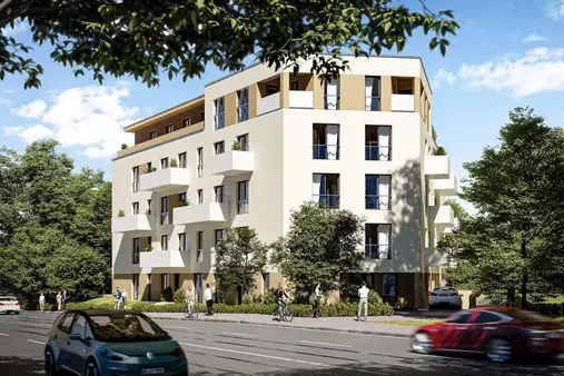 Gartenwohnung mit 2 Zimmern, WG-freundlich