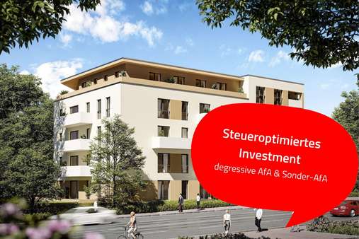 Außenvisualisierung - Etagenwohnung in 01219 Dresden mit 61m² kaufen