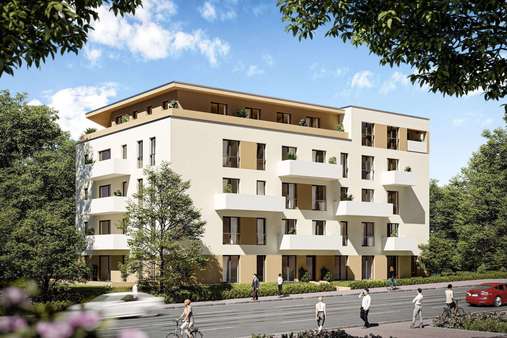 Außenvisualisierung - Dachgeschosswohnung in 01219 Dresden mit 86m² kaufen