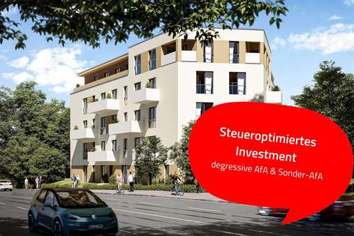 Außenvisualisierung - Dachgeschosswohnung in 01219 Dresden mit 86m² kaufen