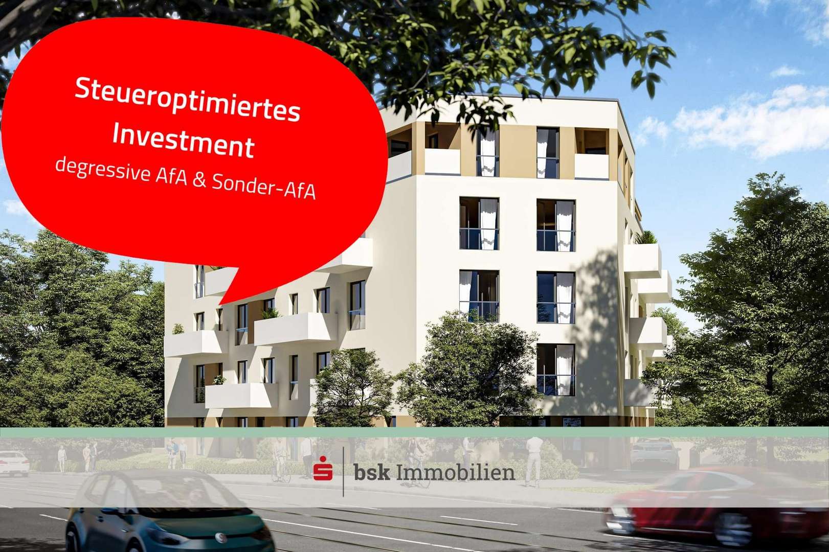 Außenvisualisierung - Dachgeschosswohnung in 01219 Dresden mit 86m² kaufen