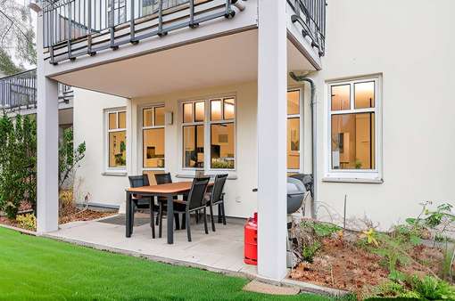 Terrasse - Erdgeschosswohnung in 14193 Berlin mit 61m² kaufen