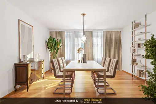 Moderne 3-Zimmer-Wohnung mit Nutzfläche im Souterrain und Garten