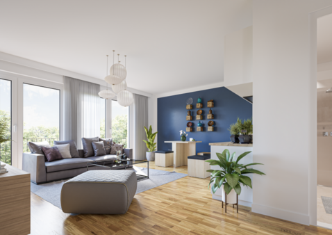 Interieur Wohnbereich (2) - Etagenwohnung in 12557 Berlin mit 66m² kaufen