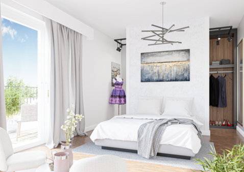 Interior Schlafzimmer - Etagenwohnung in 12557 Berlin mit 73m² kaufen