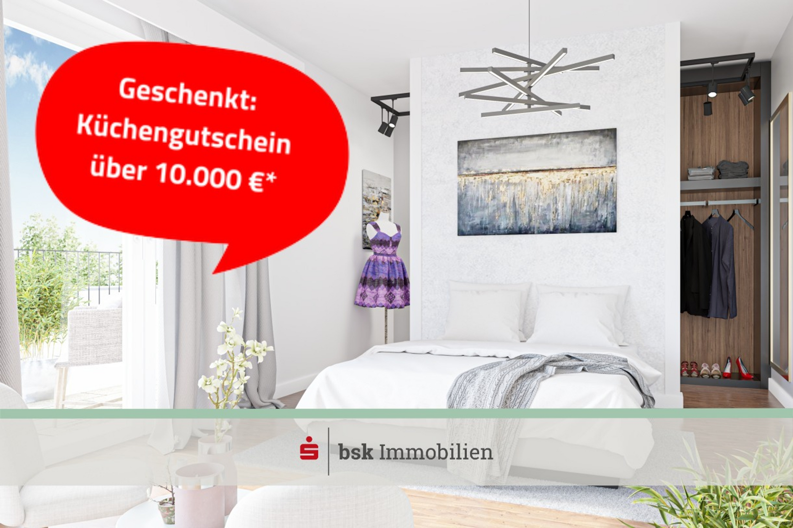 Interior Schlafzimmer - Etagenwohnung in 12557 Berlin mit 73m² kaufen