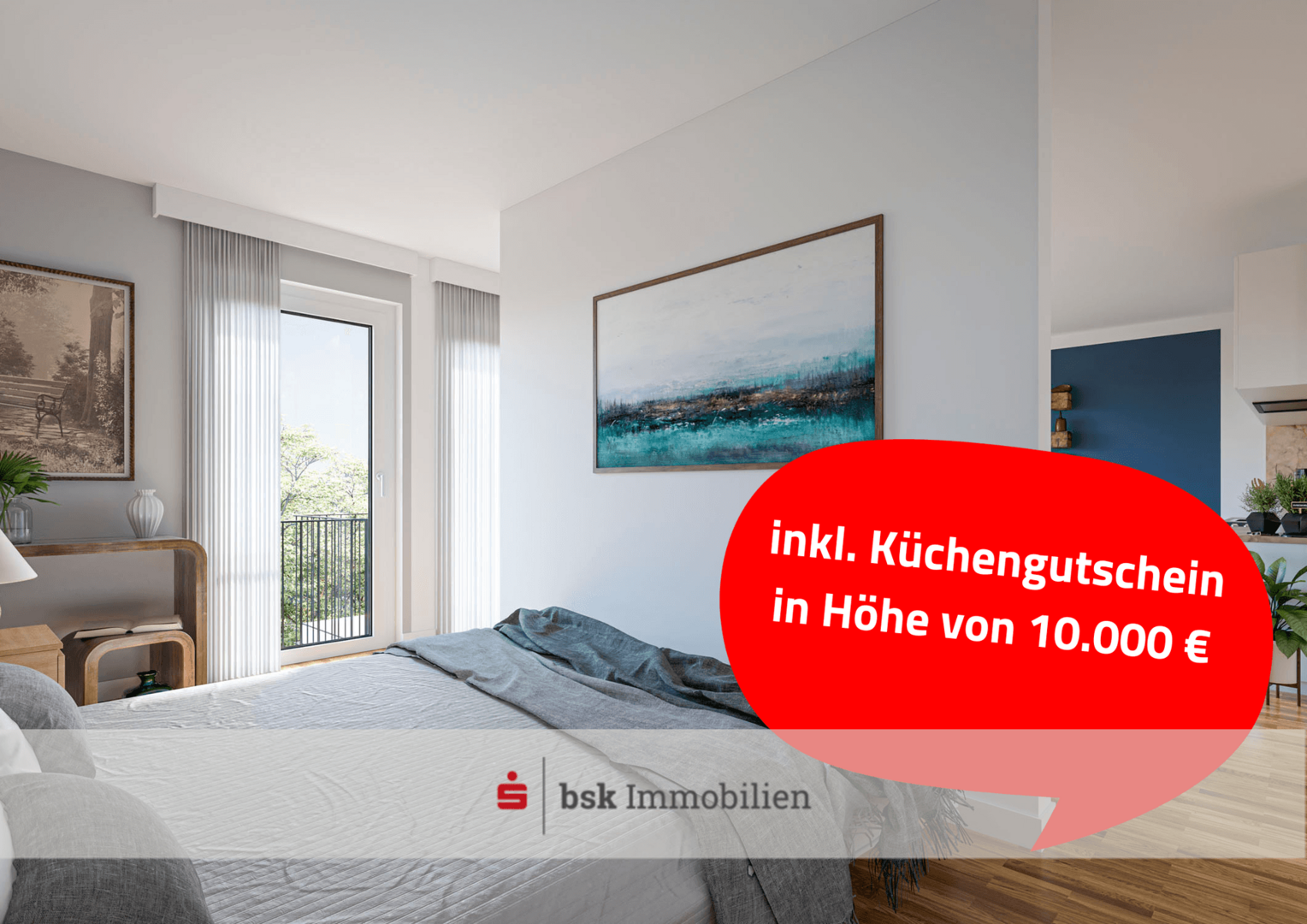 Visualisierung_Schlafzimmer Visualisierung_Schlafzimmer - Dachgeschosswohnung in 12557 Berlin mit 94m² kaufen