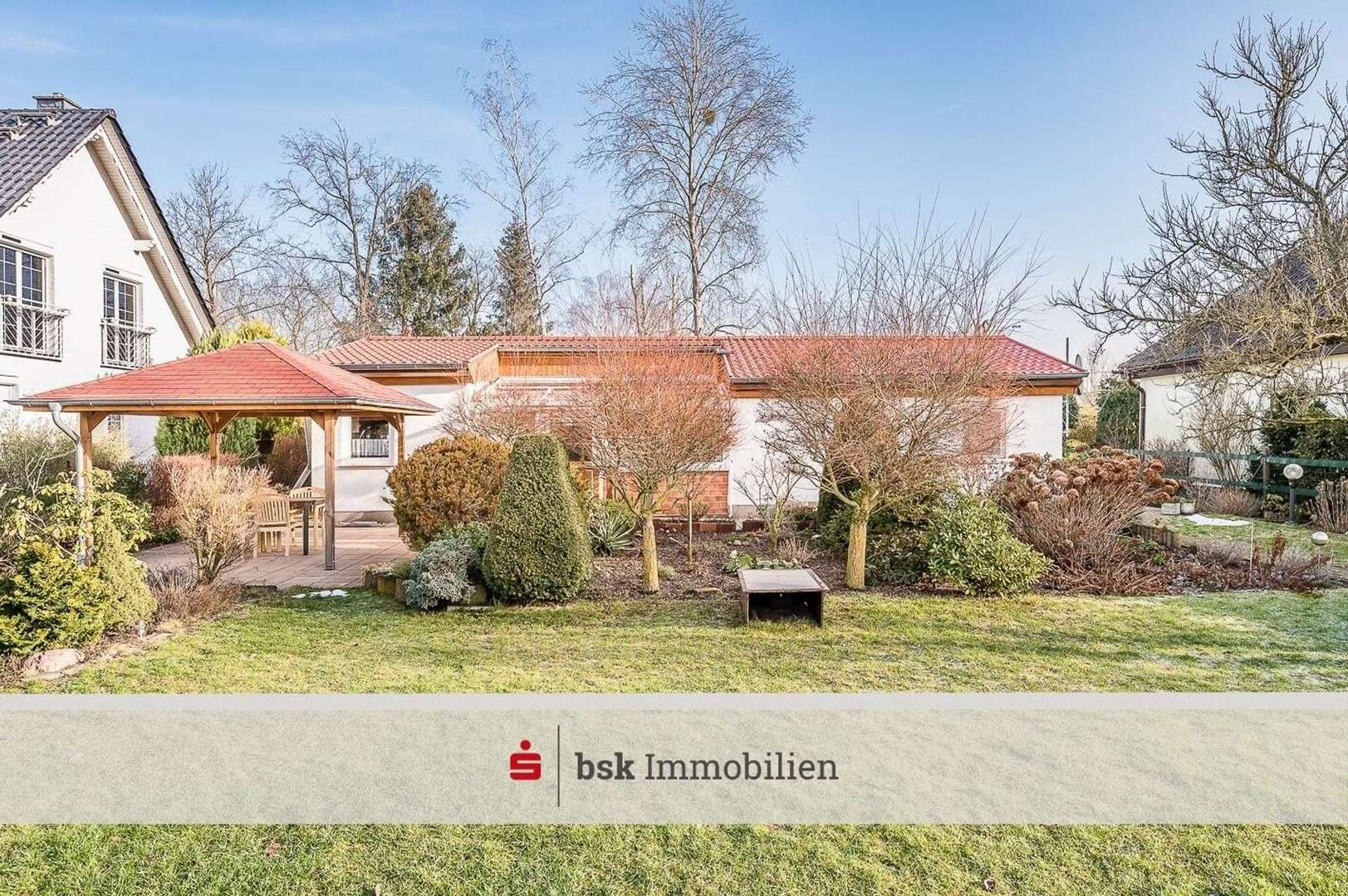 Gartenansicht - Einfamilienhaus in 16321 Bernau bei Berlin mit 86m² kaufen