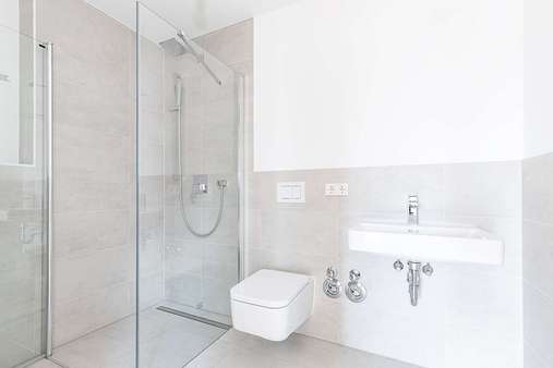 Beispiel Badezimmer EG - Dachgeschosswohnung in 15741 Bestensee mit 87m² kaufen