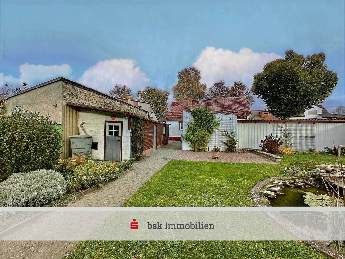 Teich + Schuppen - Einfamilienhaus in 15562 Rüdersdorf bei Berlin mit 100m² kaufen