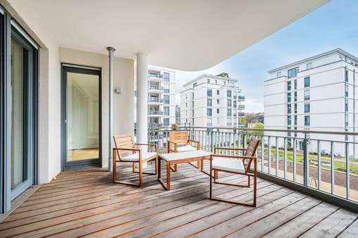 Balkon Balkon - Etagenwohnung in 10589 Berlin mit 97m² kaufen