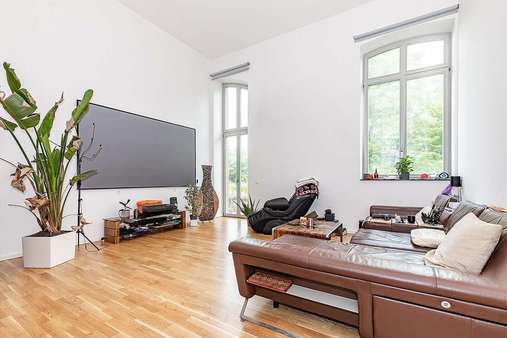 Wohnzimmer - Terrassen-Wohnung in 12555 Berlin mit 74m² kaufen