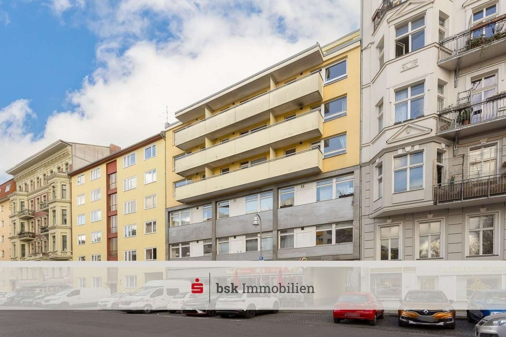 Straßenansicht - Etagenwohnung in 10781 Berlin mit 31m² kaufen