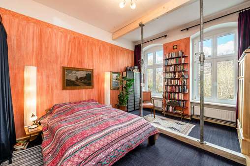 Schlafzimmer - Etagenwohnung in 10969 Berlin mit 136m² kaufen