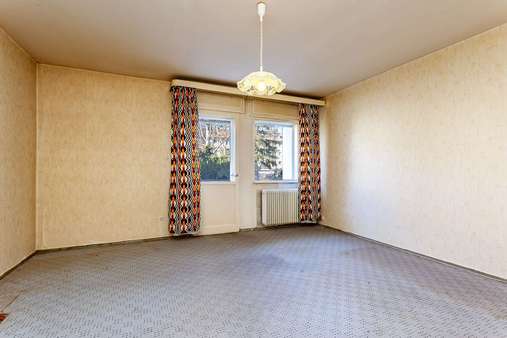 Wohnzimmer - Erdgeschosswohnung in 12107 Berlin mit 54m² kaufen