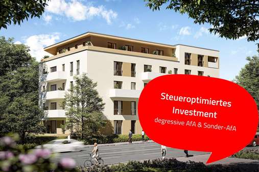 Außenvisualisierung - Etagenwohnung in 01219 Dresden mit 61m² kaufen