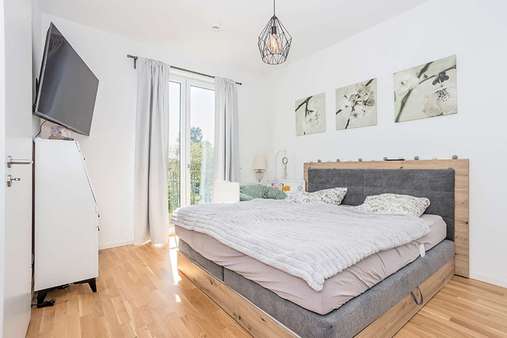 Schlafzimmer - Etagenwohnung in 12524 Berlin mit 72m² kaufen