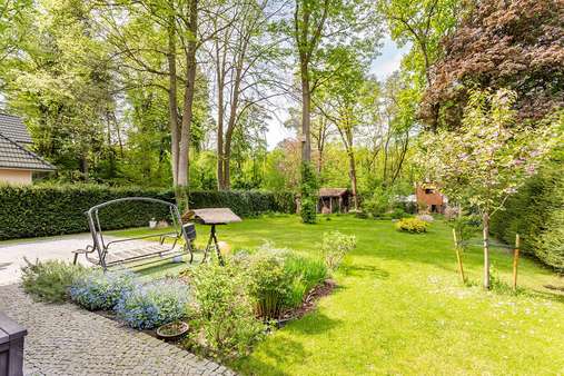 Garten - Einfamilienhaus in 14552 Michendorf (OT Wilhelmshorst) mit 152m² kaufen