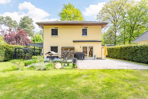 Rückansicht - Einfamilienhaus in 14552 Michendorf (OT Wilhelmshorst) mit 152m² kaufen