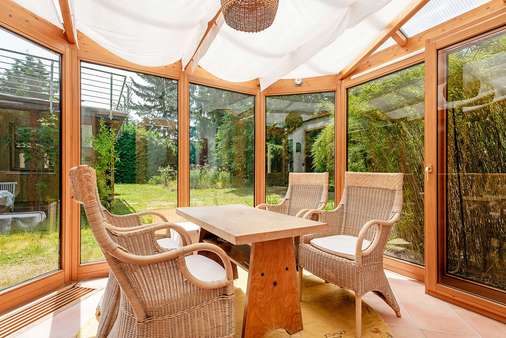 Wintergarten Wintergarten - Doppelhaushälfte in 12689 Berlin mit 91m² kaufen