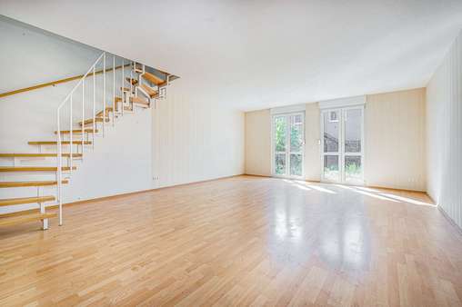 Wohnzimmeransicht im EG Wohnzimmeransicht im EG - Einfamilienhaus in 12683 Berlin mit 98m² kaufen