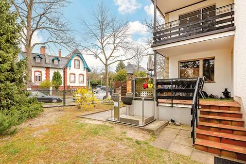 Terrasse - Erdgeschosswohnung in 13467 Berlin mit 58m² kaufen