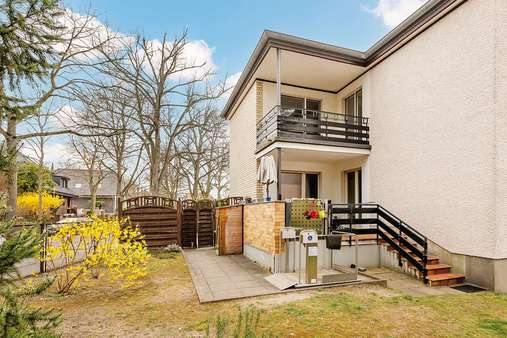 Terrasse - Erdgeschosswohnung in 13467 Berlin mit 58m² kaufen
