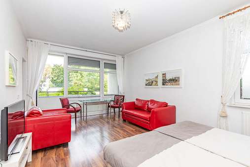 Schlafbereich Schlafbereich - Erdgeschosswohnung in 14052 Berlin mit 35m² kaufen