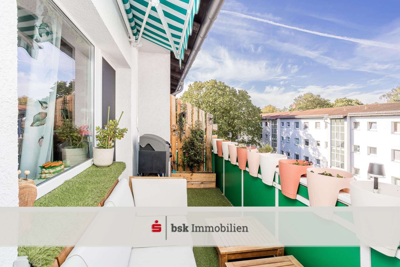 Südwestbalkon Südwestbalkon - Wohnung in 13407 Berlin mit 73m² kaufen