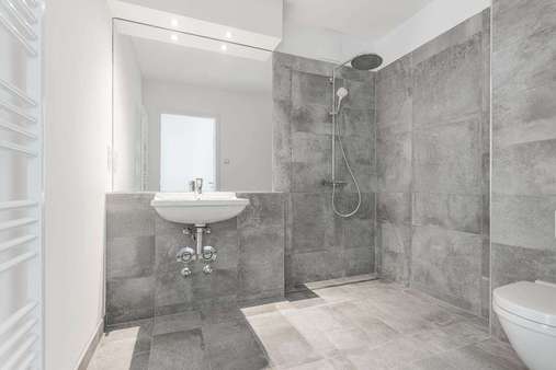 Badezimmer - Terrassen-Wohnung in 15711 Königs Wusterhausen mit 95m² kaufen