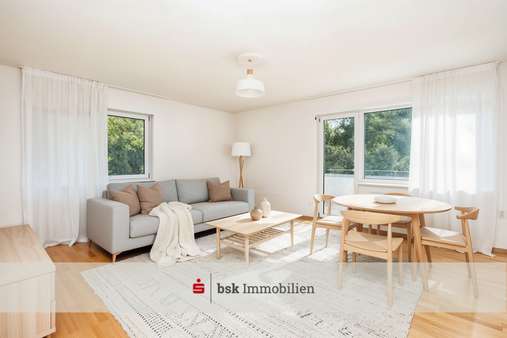 Wohnzimmeransicht - (KI generiert) - Etagenwohnung in 14193 Berlin mit 72m² kaufen