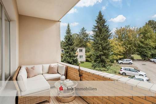 Balkon - (Visualisierung) Balkon - (Visualisierung) - Etagenwohnung in 12309 Berlin mit 63m² kaufen