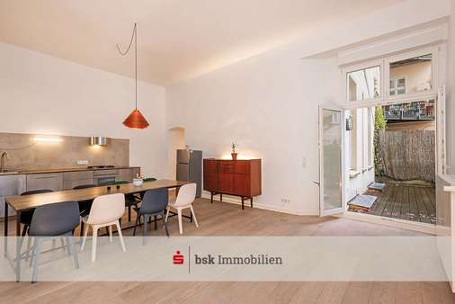 Wohnküche - Terrassen-Wohnung in 10115 Berlin mit 79m² kaufen