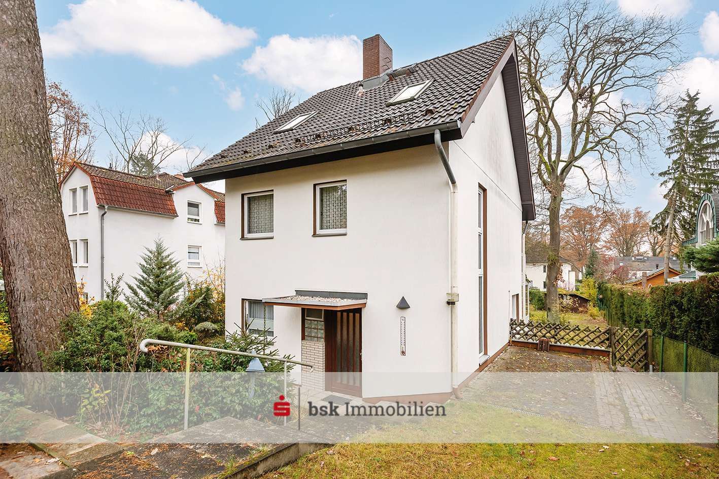 Hausansicht - Doppelhaushälfte in 13465 Berlin mit 101m² kaufen