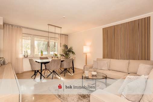 Wohnzimmer - Wohnung in 12355 Berlin mit 80m² kaufen