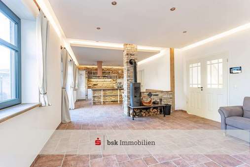 Wohnzimmer - Einfamilienhaus in 16321 Bernau bei Berlin mit 178m² kaufen