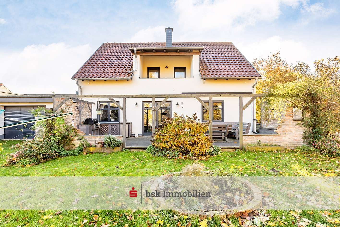 Gartenansicht - Einfamilienhaus in 16321 Bernau bei Berlin mit 178m² kaufen