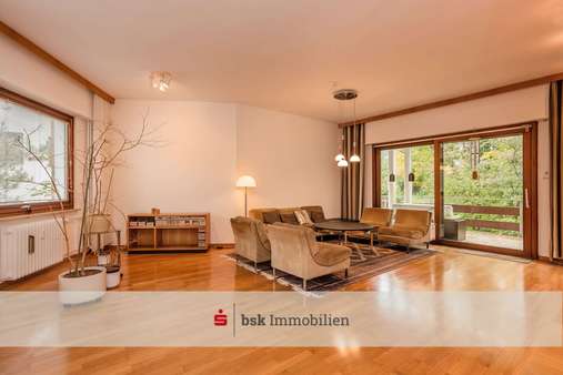 Wohnzimmer - Etagenwohnung in 14195 Berlin mit 103m² kaufen