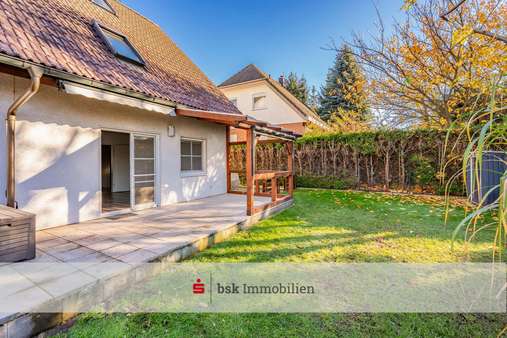 Terrasse und Garten Terrasse und Garten - Doppelhaushälfte in 13053 Berlin mit 101m² kaufen