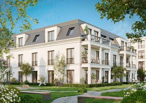 Visualisierung Außenansicht - Etagenwohnung in 12209 Berlin mit 59m² kaufen