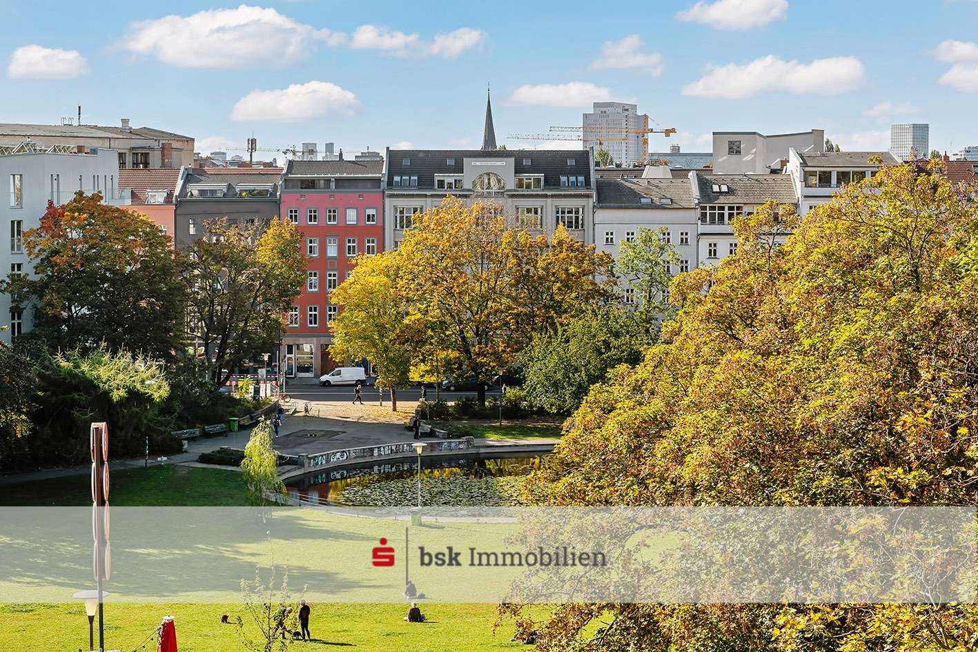 Panoramablick über den Weinbergpark - Etagenwohnung in 10119 Berlin mit 102m² kaufen