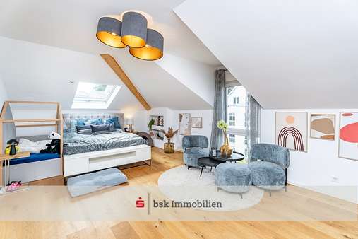 Schlafzimmer - Doppelhaushälfte in 12209 Berlin mit 234m² kaufen